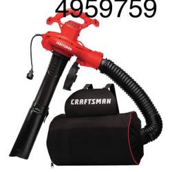 Craftsman Corded 3 In 1 Leaf Blower Leaf Vacuum And Mulcher
