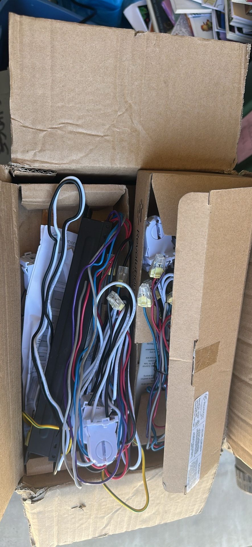 Fluorescent Bulb Wiring Replacement Kit