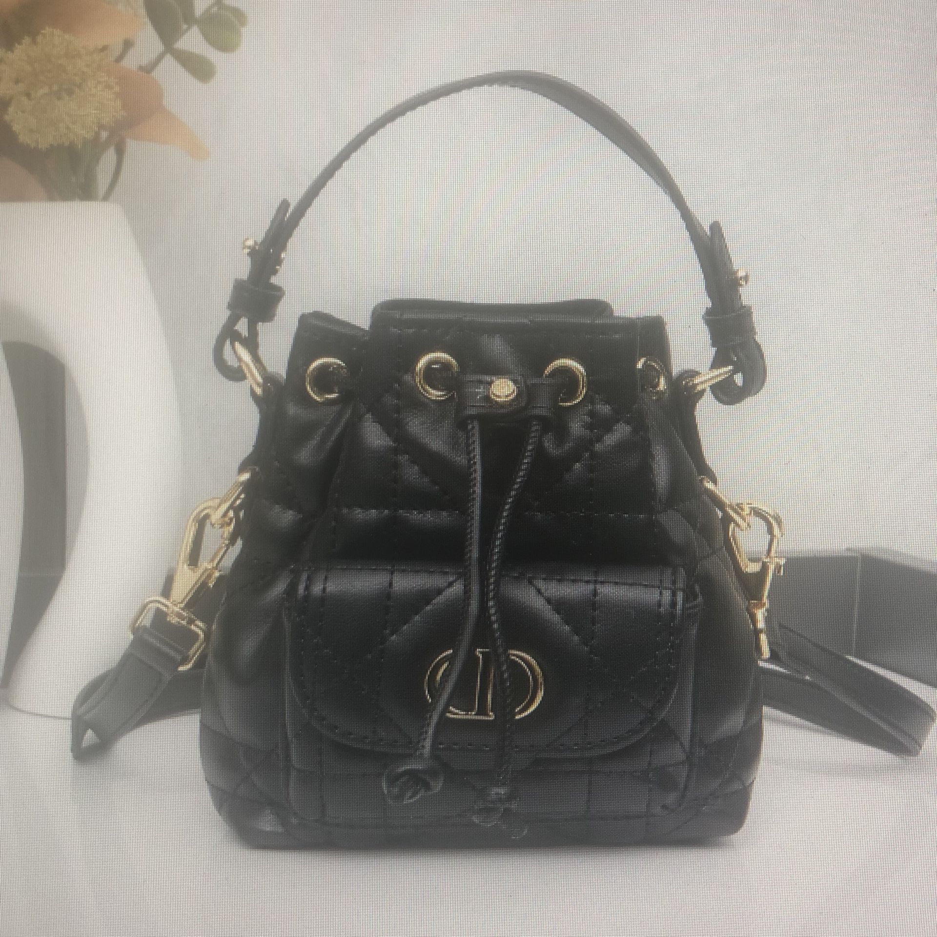 Dior caro bucket bag