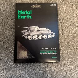Metal earth - T-34 tank