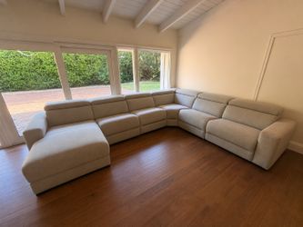FREE Beautiful reclining couch  set, needs small area cleaning