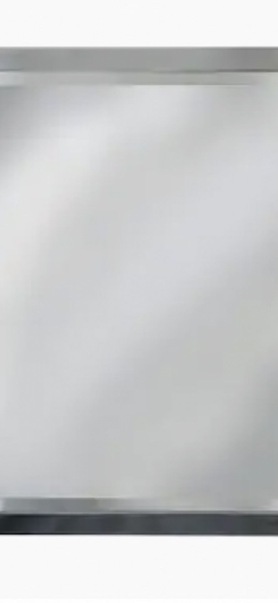 ALLEN ROTH CROME RECTANGULAR BATHROOM MIRROR BRAND NEW 24 INCHES WIDE BY 30 INCHES TALL