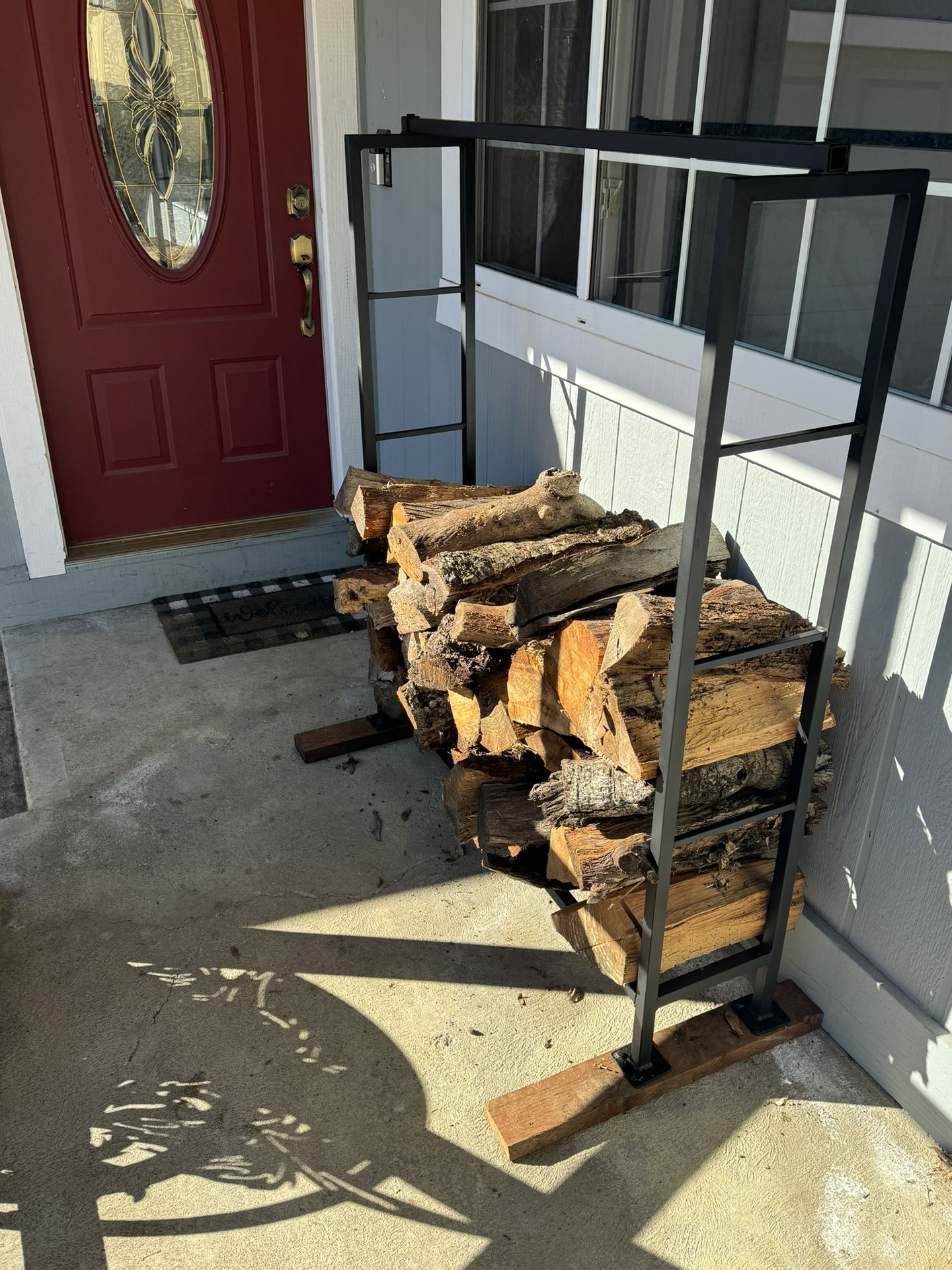Custom Handmade Firewood Rack for Sale in Adelaide, CA - OfferUp