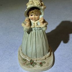 Maud Humphrey Bogart "My Winter Hat" figurine from The Heirloom Collection.  