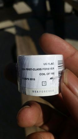Unopened foevever stamps