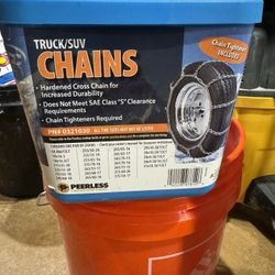 Truck SUV Tire Chains, Brand New Never Been Opened
