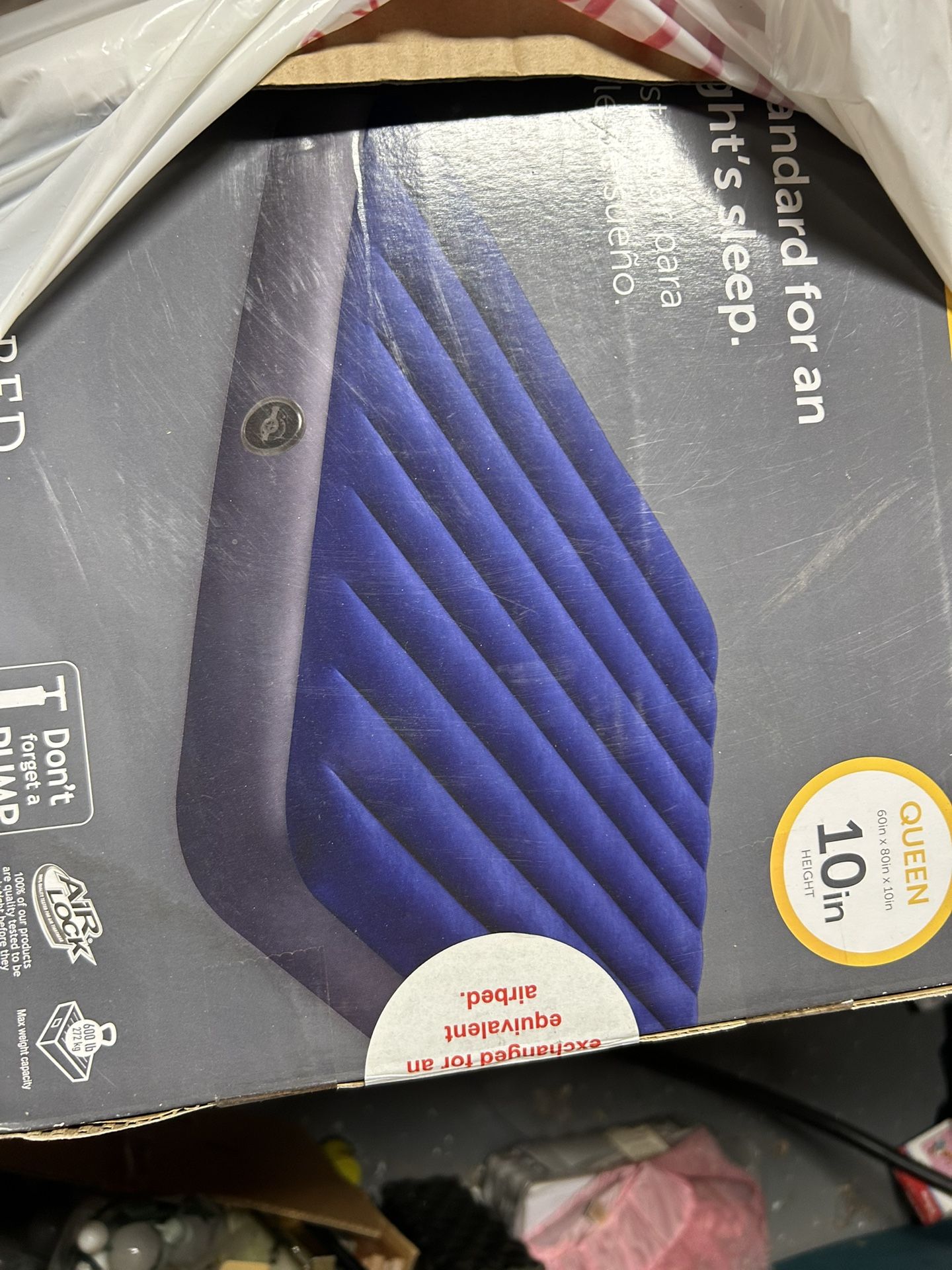 Inflatable Queen Mattress