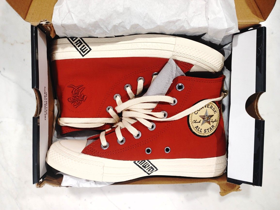 Converse x NARUTO SHIPPUDEN Gaara Chuck Taylor All Star Size 4.5