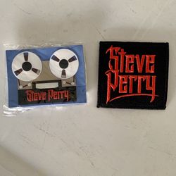 Steve Perry Journey Magnet And Patch