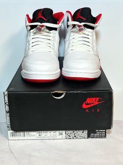 Jordan 5 Fire Red Black Tongue | 6.5M/8W