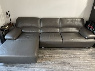 Natuzzi Leather Couch