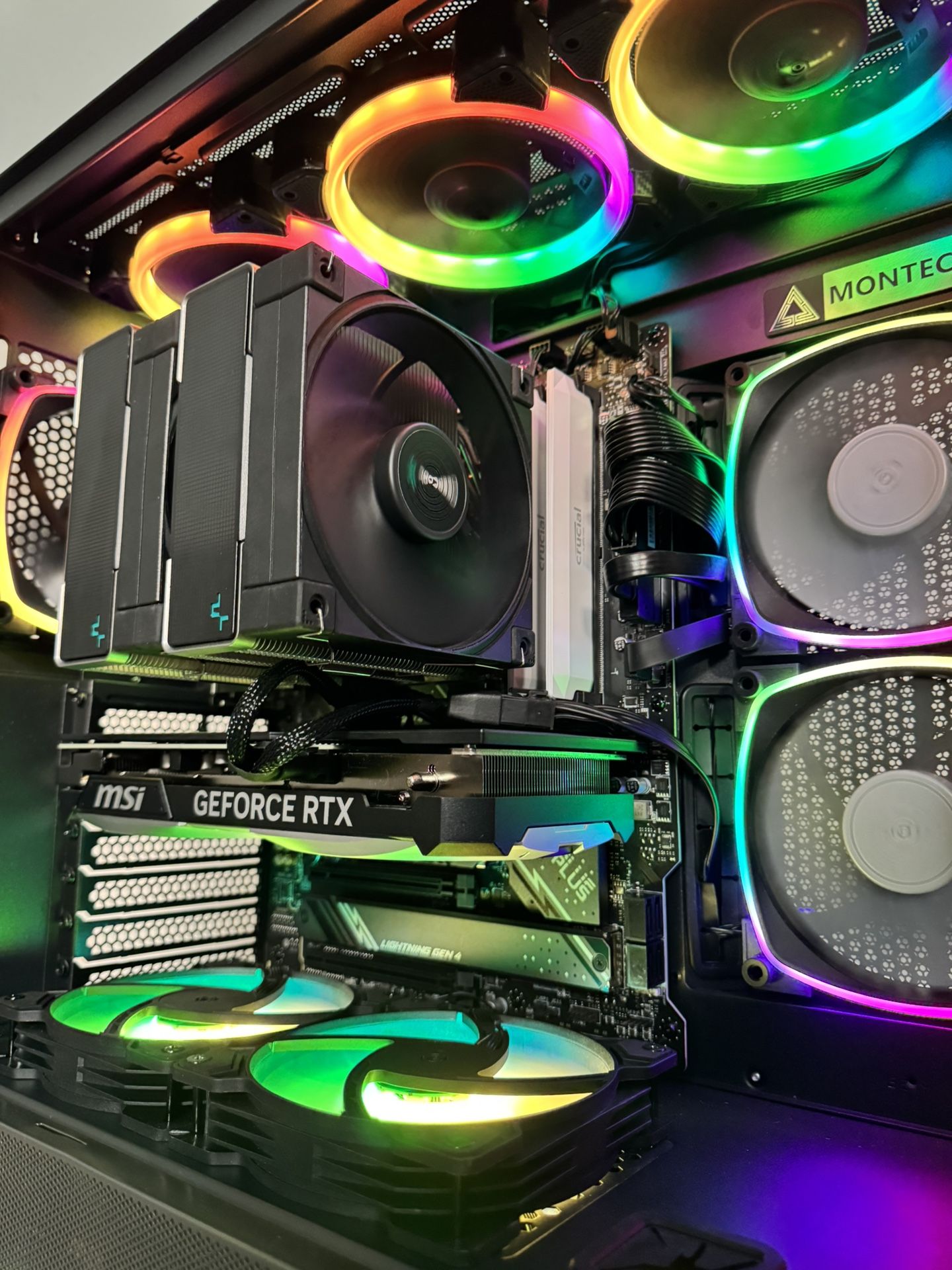 Montech Sky Two Gaming PC ~ I7-14700F X RTX 4070 Super