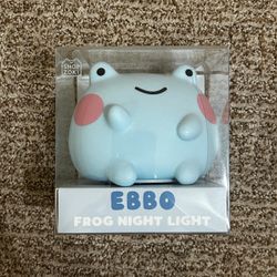 EBBO Frog Night Light - Blue