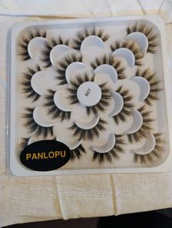 PANLOPU(2Packs) False Eyelashes - 7 Pair Pack (Style B07) - NEW