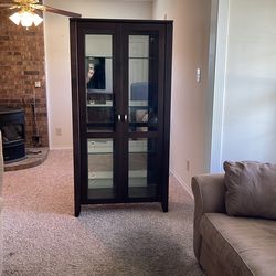 Lighted display case