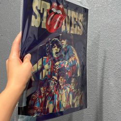 Rolling Stones 3D Lenticular Poster