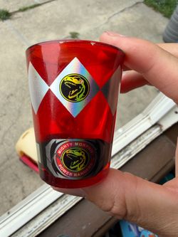 Mighty Morphin' Power Rangers Red Ranger Shot Glass
