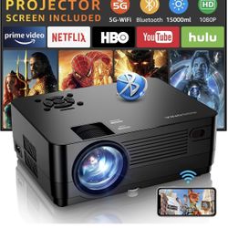 Projector ROCONIA 5G WiFi Bluetooth 4K