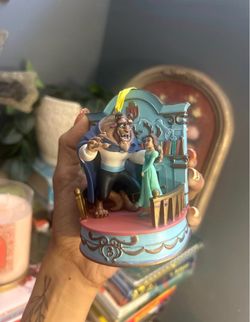Beauty and the beast musical ornaments