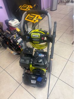 Pressure washer ryobi $3300 psi like new costumer return to Home Depot as is $260 firm