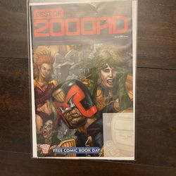 The Best of 2000 AD Comic Book Rebellion  preview Issue NM Free Comic Book Day