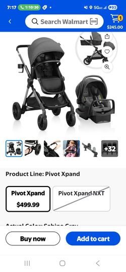 Evenflo Xpand stroller and car seat