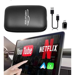 new carplay adapter sealed box