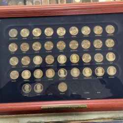 US presidential dollar collection half Are proof