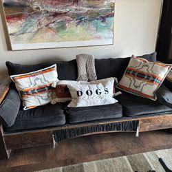 Bespoke, Custom-made, Rustic Couch
