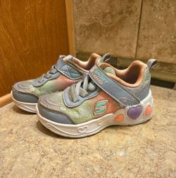 Girls Shoes Light-Up Sketchers 7T
