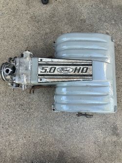 1989- FORD- 5.0 High Output intake manifold & Trottle body