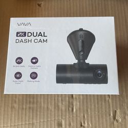 New Dual Camera Vehicle Dash Cam 2K Front And Cabin