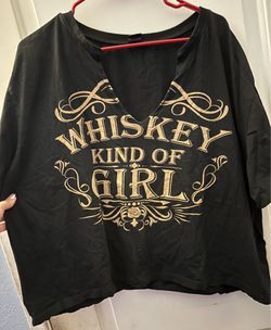 Black v neck