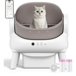 LoyalApple Open-Top Automatic Self-Cleaning Cat Litter Box 自动猫砂盆