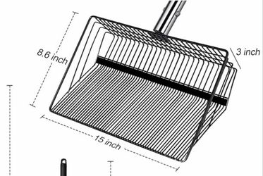 Chicken Poop Scooper - Chicken coop accesories with Hook