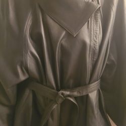 ITALIAN GOATSKIN WOMEN'S Vintage LEATHER COAT/Jacket