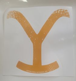 Brand New Yellowstone Sticker/Decal Set