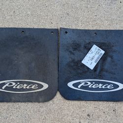Pierce (Firetruck) Brand Mud Flaps 