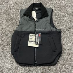 Unisex BMW Black / Gray Electric Motorcycle Vest - Size Medium