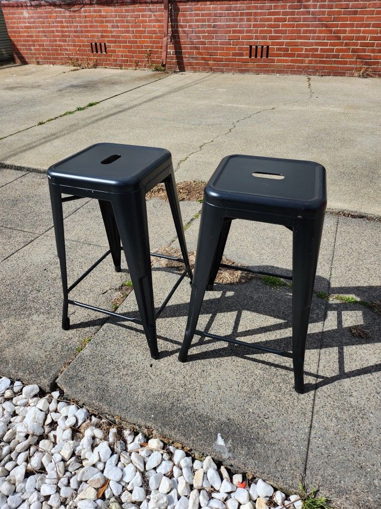 Pair Of Metal Stools,New Products : American Fashion Style Bags On Sale