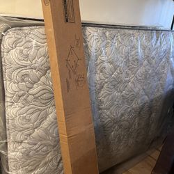 Full Size Mattresses And Leather Couch