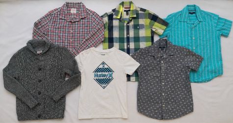 Boys Size 8-10 Clothing Lot – GapKids, Cat & Jack & Hurley – 6 Pieces