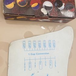 Free Cutting Board And Small Yea Cups 