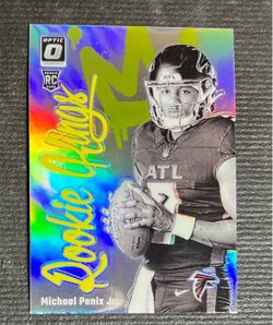 Michael Penix Jr Donruss Optic Rookie Kings RC Card