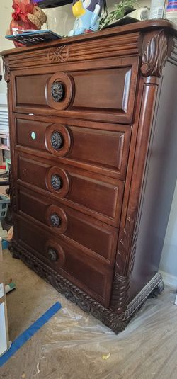 Tall dresser and night stand