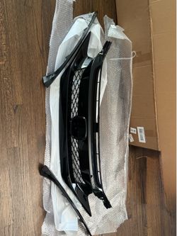 Type R Honda civic black Grill