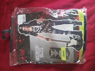 Zombie costume.