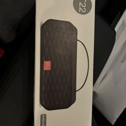 Stereo Bluetooth speaker with handle