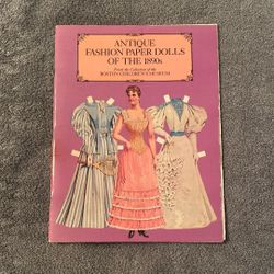 Antique Fashion Paper Dolls Of The 1890s-From The Collection Of The Boston Children’s Museum