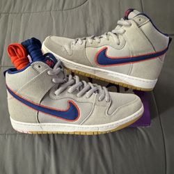 Nike SB Dunk High Premium “New York Mets” Shoes Size 12